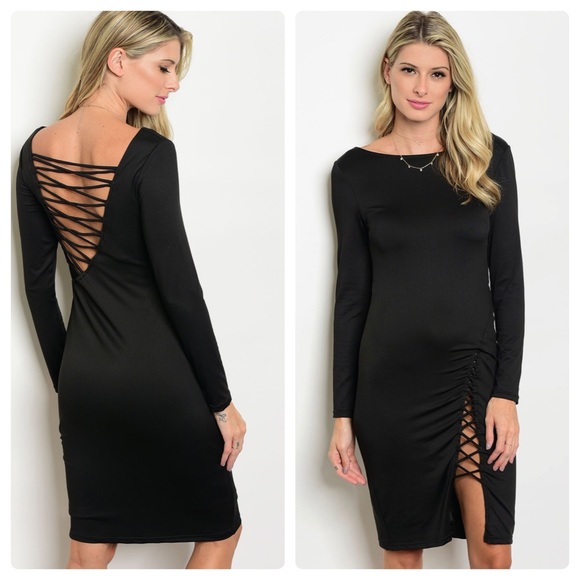 ♥️ Sexy Black Dress ♥️ - Picture 2 of 7